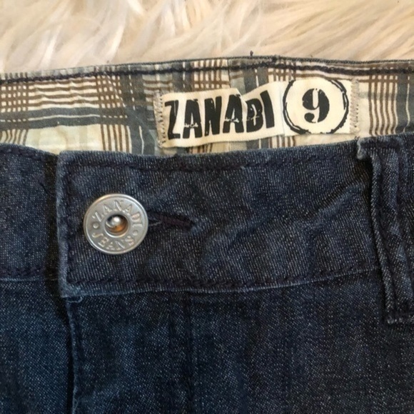 Zanadi blue jean shorts sz 9 - Picture 9 of 10